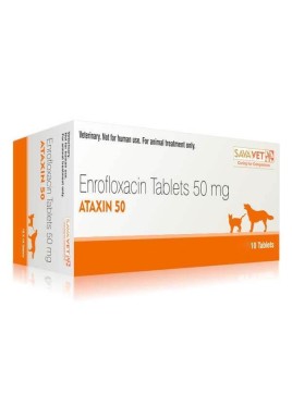 Sava Healthcare Ataxin Enrofloxacin Tablets 50mg